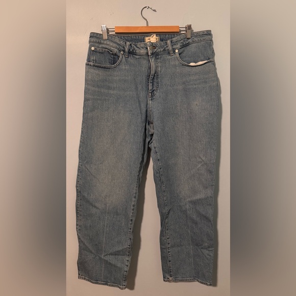 Madewell Curvy 90s Straight Jean in Rondell Wash - Picture 2 of 5